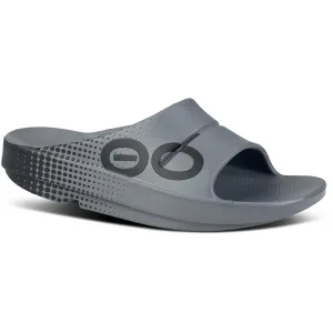 OOFOS Men's OOahh Sport Slide - Slate Matrix