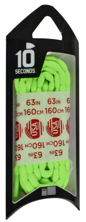 10 Seconds ® Athletic Bubble Laces | Neon Green