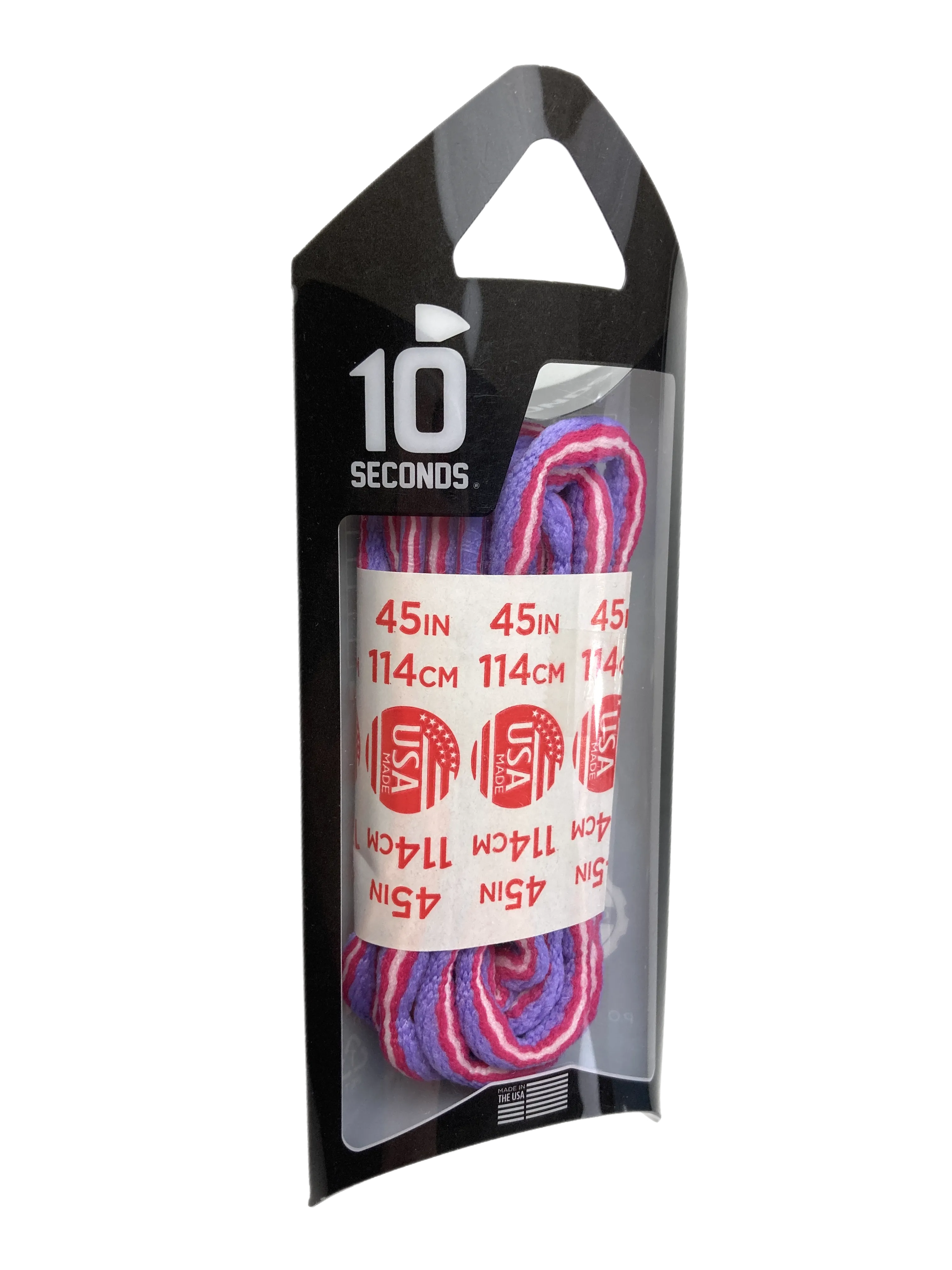 10 Seconds ® Athletic Bubble Laces | Pink/Purple-Multi