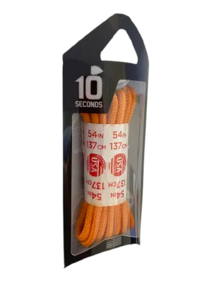 10 Seconds ® Athletic Round Laces | Olivier Orange