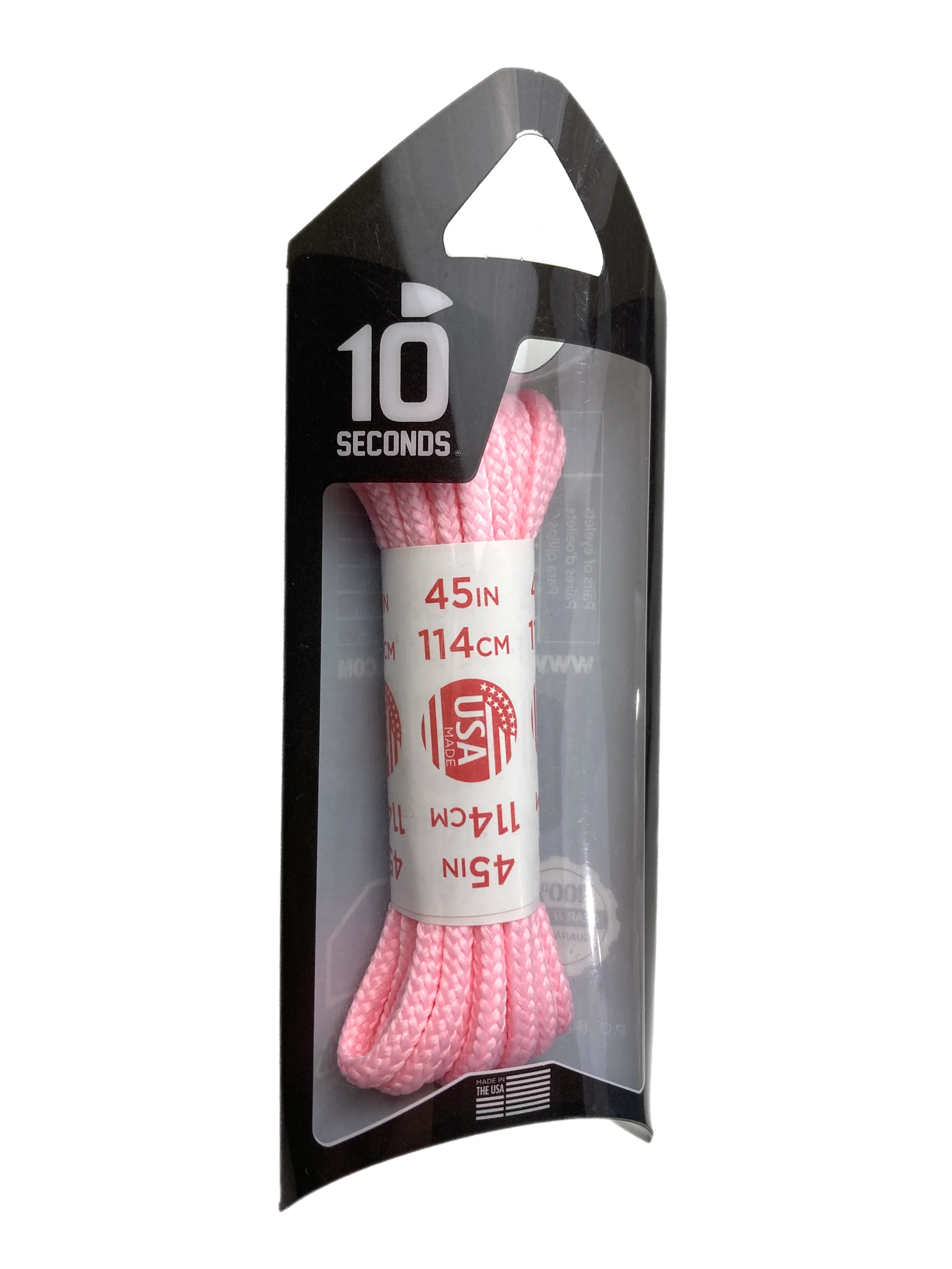 10 Seconds ® Athletic Round Laces | Pink