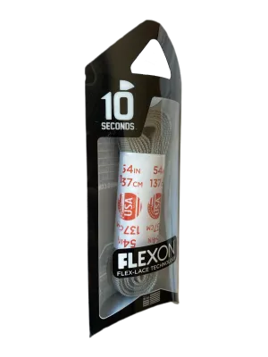 10 Seconds ® Flexon ™ Laces | Classic Grey