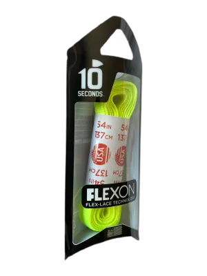 10 Seconds ® Flexon ™ Laces | Neon Yellow