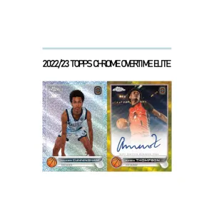 2022-23 Topps Chrome Overtime Elite Basketball Hobby Box