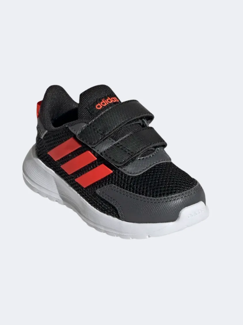 Adidas Tensaur Run I Infant-Boys Running Espadrilles Black/Red Eg4139