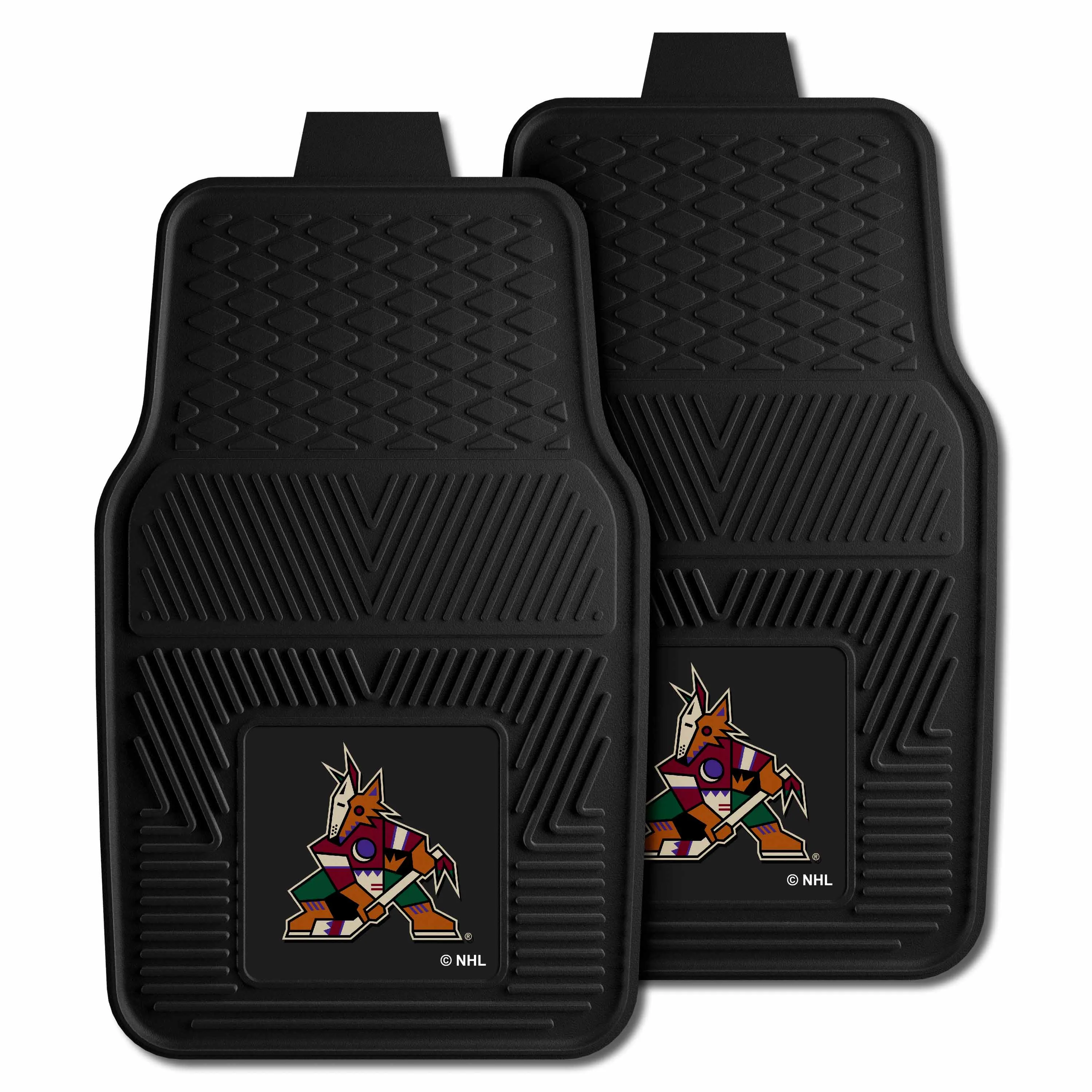 Arizona Coyotes Heavy Duty Car Mat Set - 2 Pieces