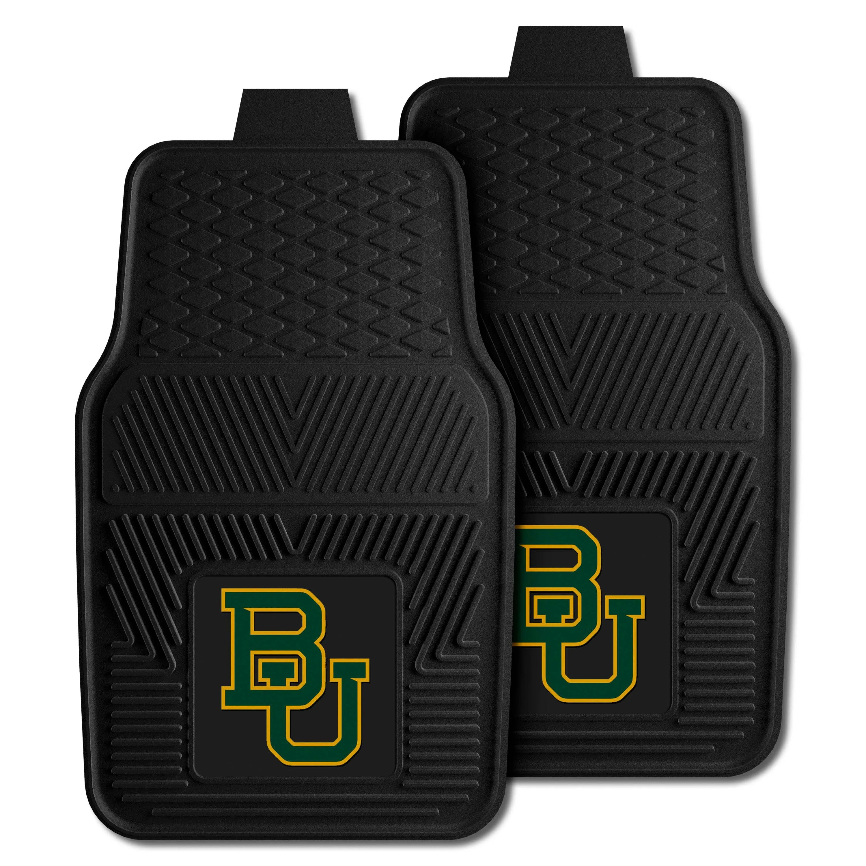 Baylor Bears Heavy Duty Car Mat Set - 2 Pieces