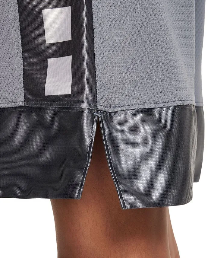 Big Boys Elite Dri-FIT Nike Basketball Shorts, Gray