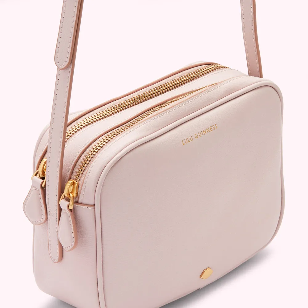 BLUSH LEATHER COLE CROSSBODY BAG