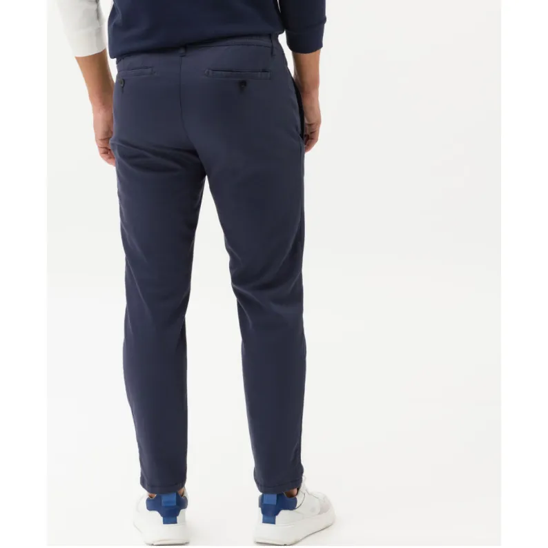 Brax Phil Cropped Lounge Chino Blue 82-3748