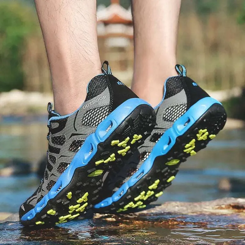 Breathable Hollow Sole Trekking Shoes