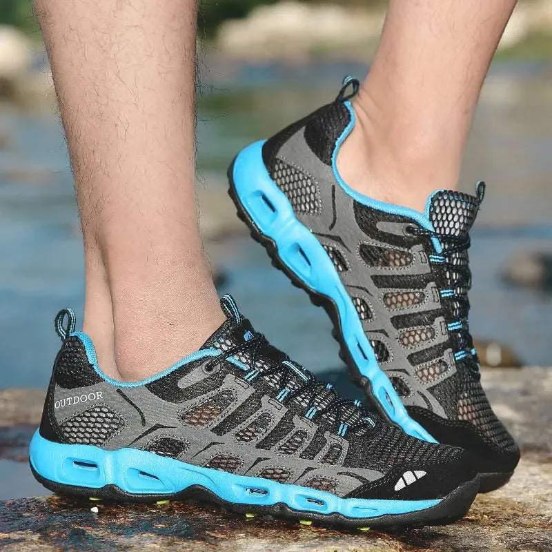 Breathable Hollow Sole Trekking Shoes