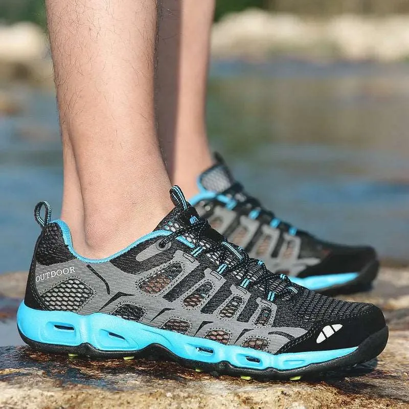 Breathable Hollow Sole Trekking Shoes