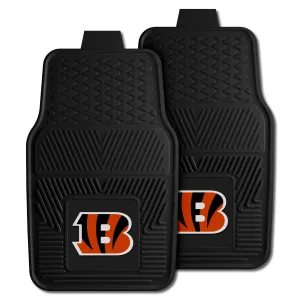 Cincinnati Bengals Heavy Duty Car Mat Set - 2 Pieces