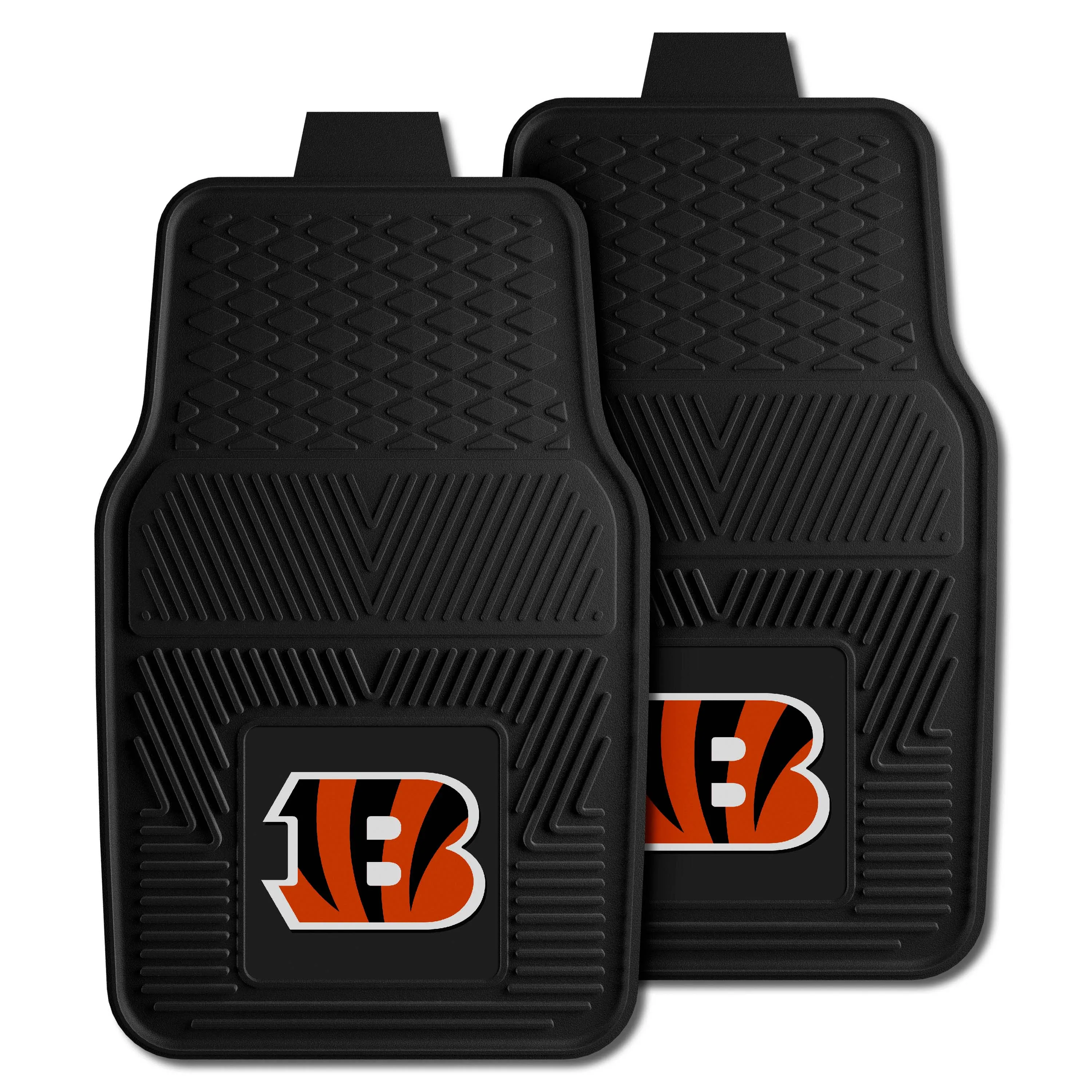 Cincinnati Bengals Heavy Duty Car Mat Set - 2 Pieces