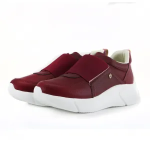 City Elastic Slip-On Kicks -Red (986.001)