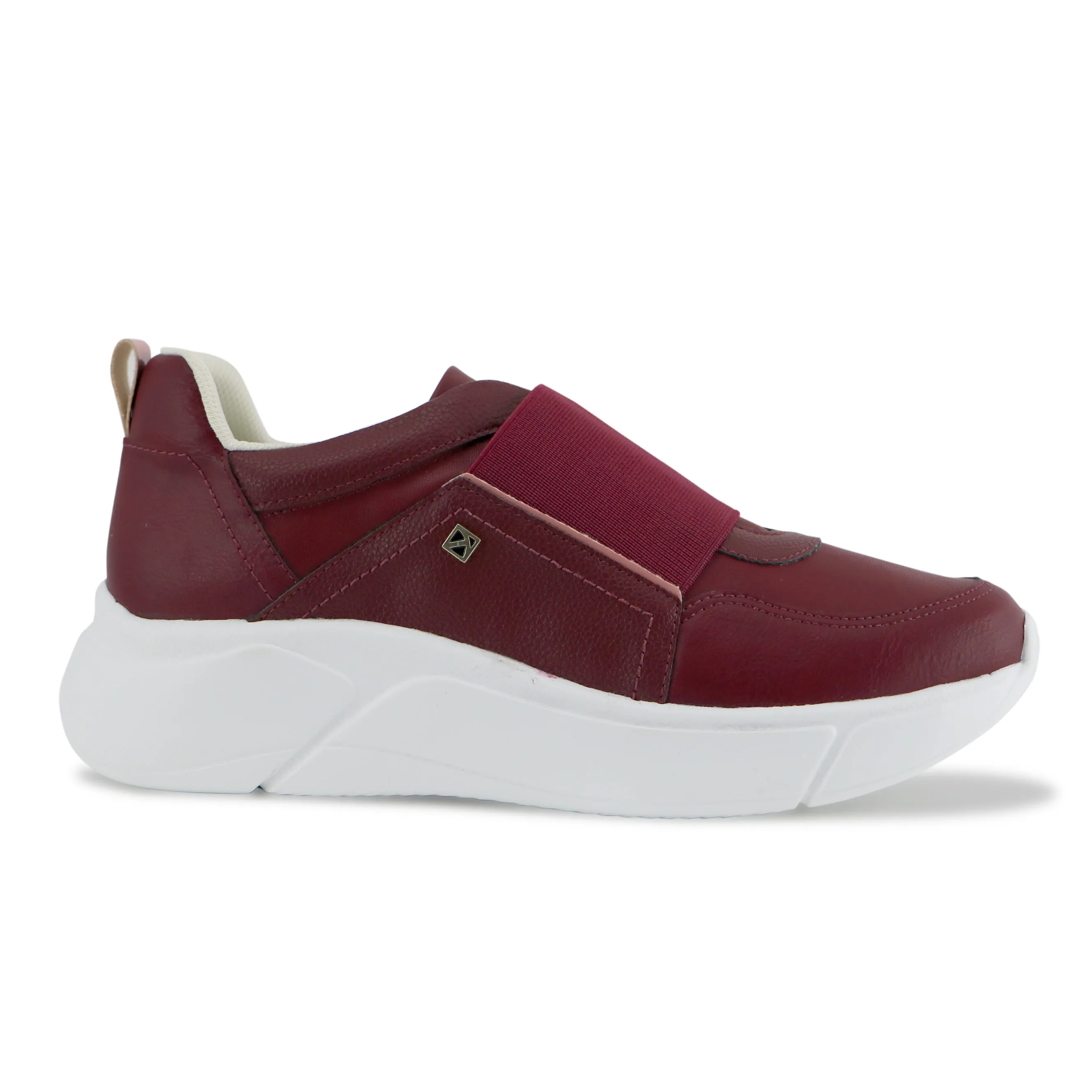 City Elastic Slip-On Kicks -Red (986.001)