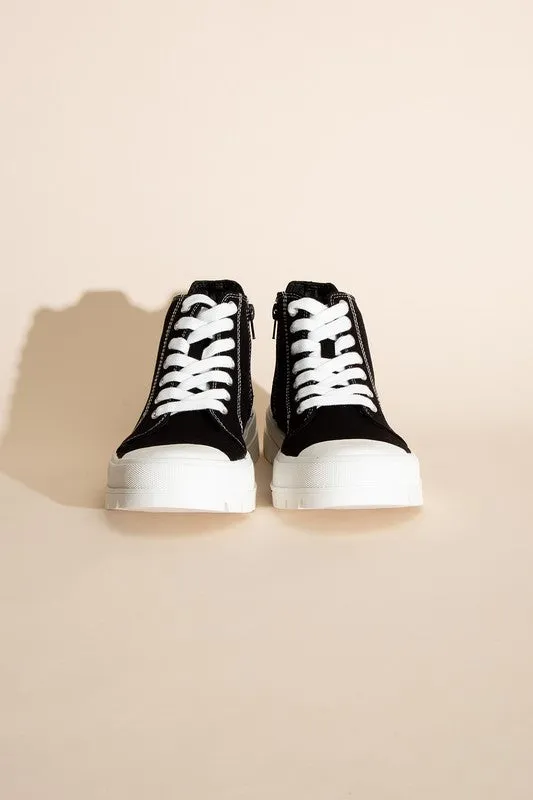 CRAYON-G LACE UP SNEAKERS