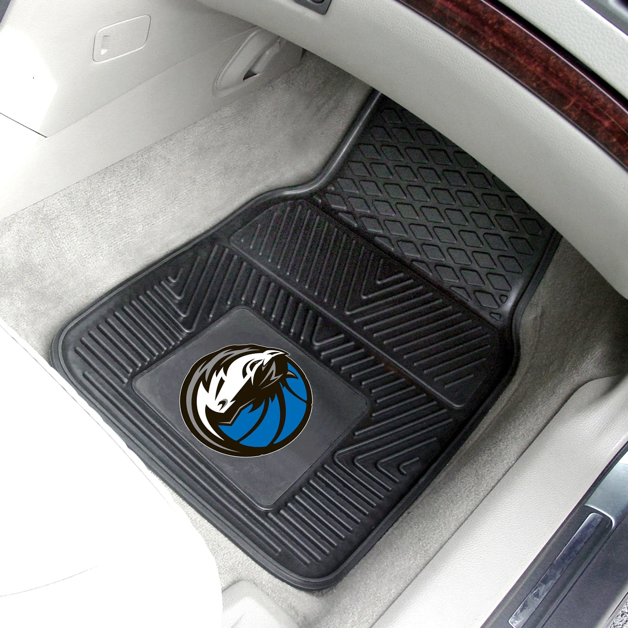 Dallas Mavericks Heavy Duty Car Mat Set - 2 Pieces