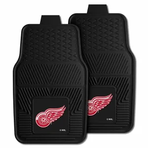 Detroit Red Wings Heavy Duty Car Mat Set - 2 Pieces