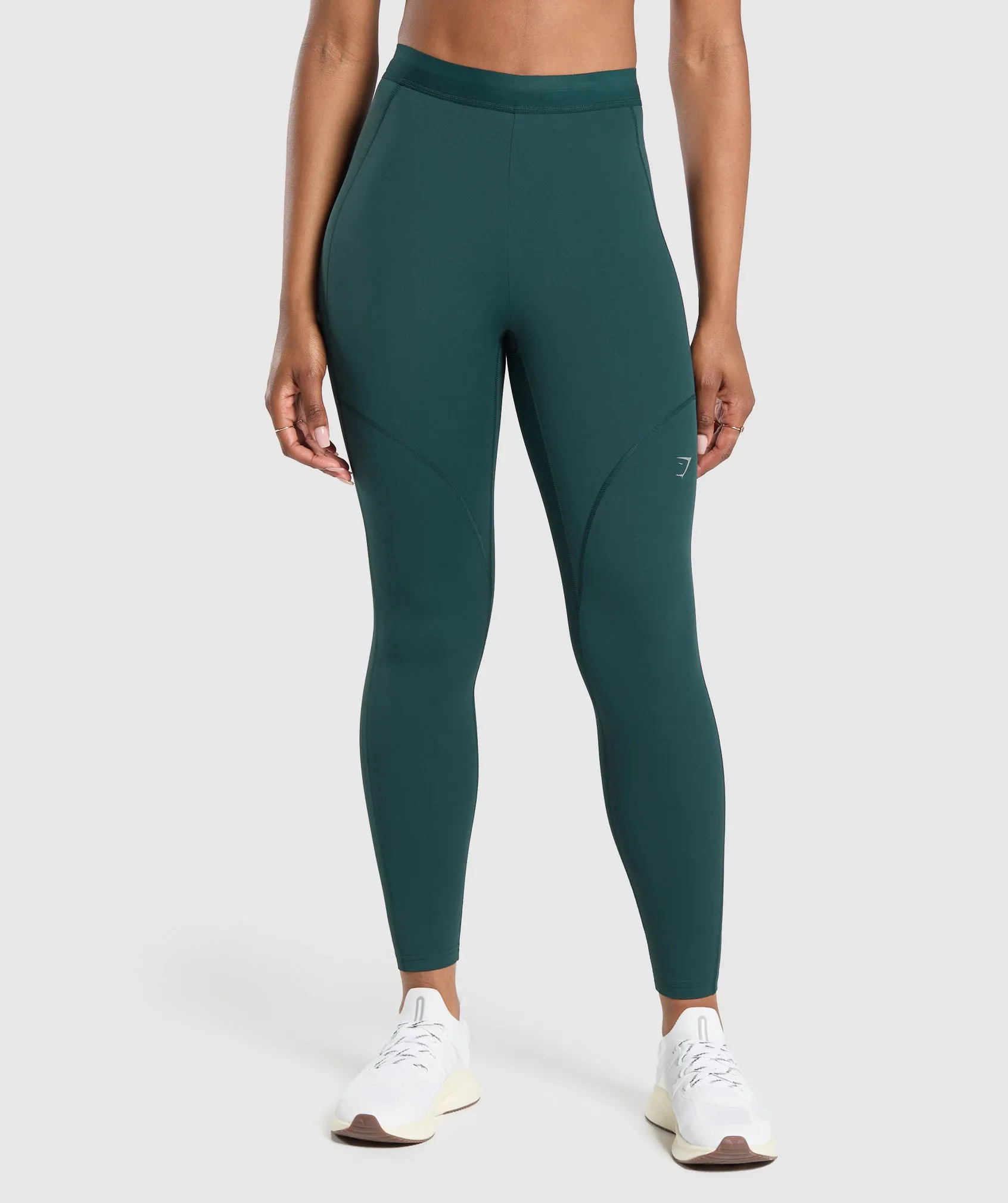 Gymshark Running Leggings - Strong Teal