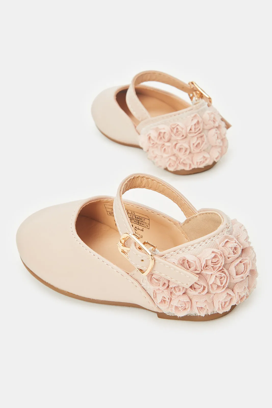 Infant Girls Pink Flower Ballerina