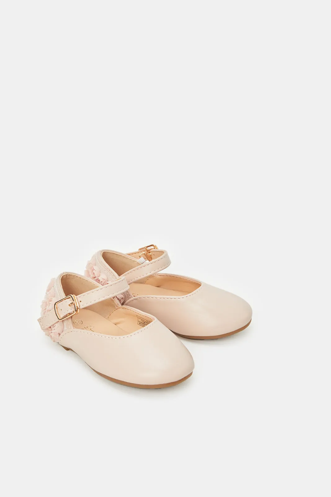 Infant Girls Pink Flower Ballerina