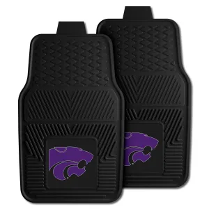 Kansas State Wildcats Heavy Duty Car Mat Set - 2 Pieces