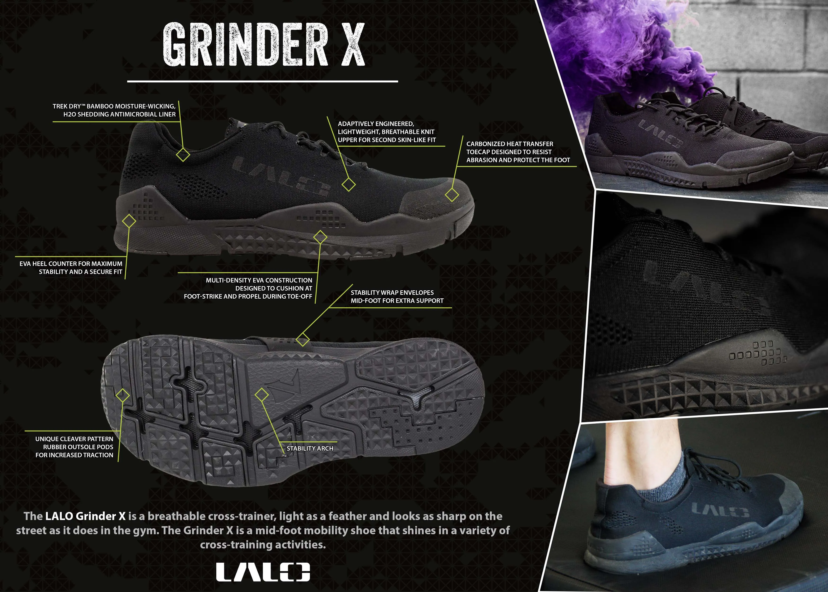 LALO GRINDER X Black - 1BU202