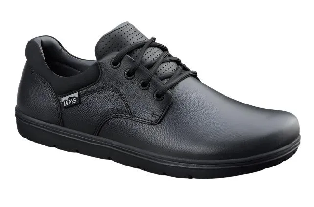 Lems Nine2Five V2 Minimal Lace Up Shoe - Black