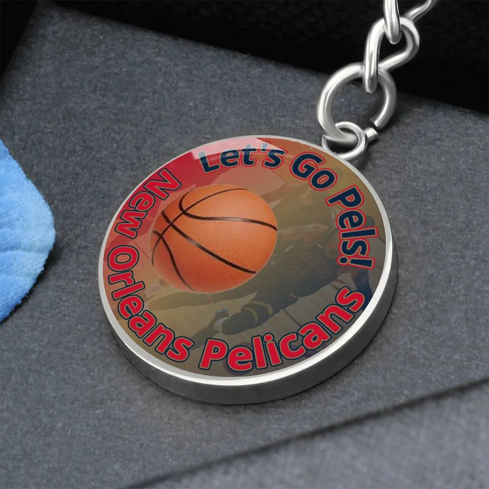 Let's Go Pels! Keychain