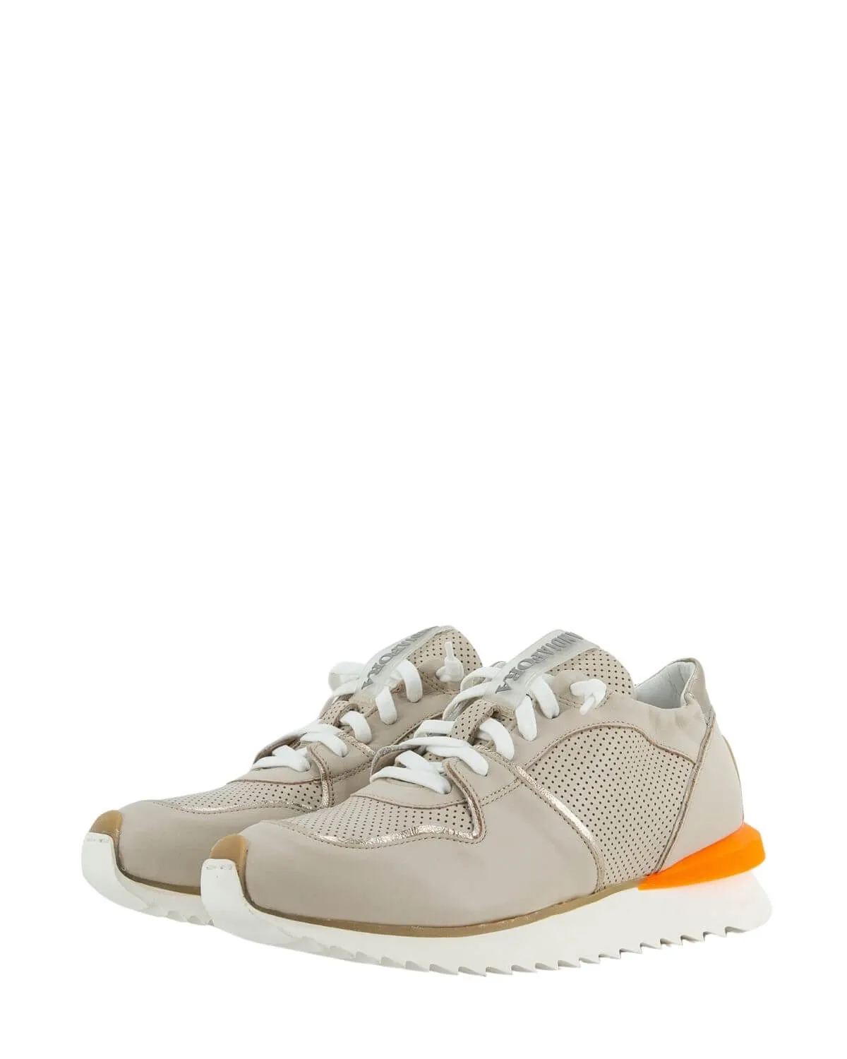 Olivia Ruffle Wedge Trainer