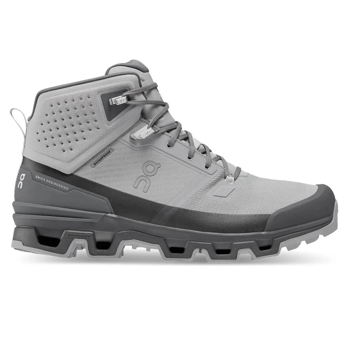 ON Cloudrock 2 Waterproof Mens | Alloy / Eclipse