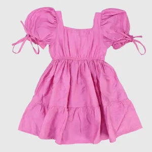 Pink Ruffled Dress