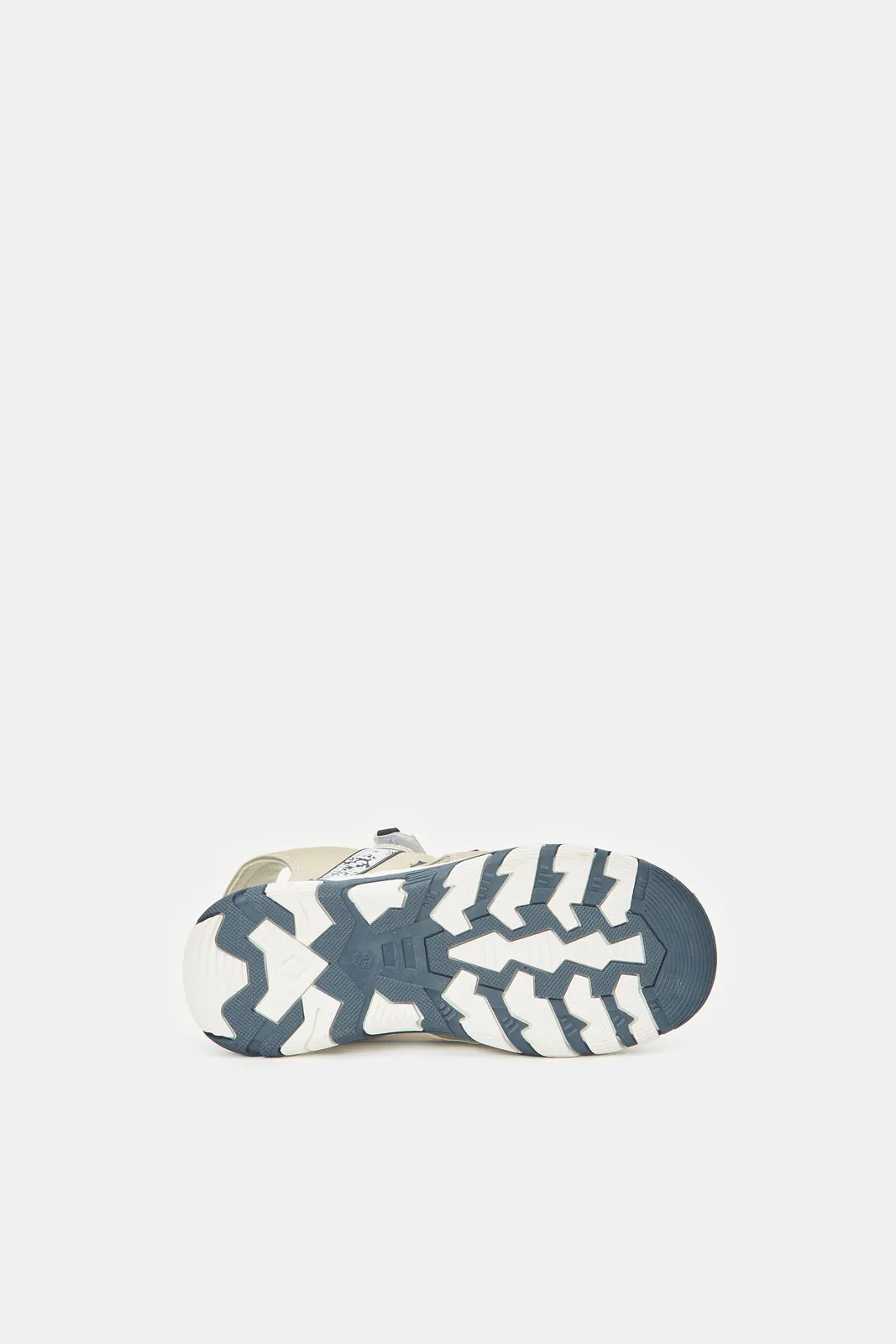 Senior Boys Grey Sporty Sandal