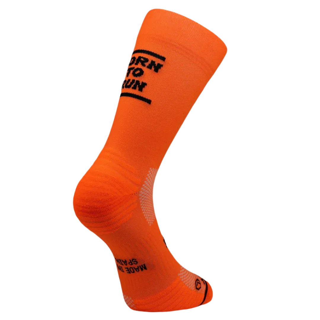 Sporcks - Running Sock - Born To Run Orange