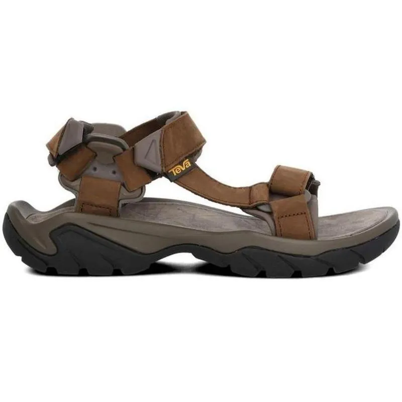 TEVA Terra FI 5 Leather Mens Walking Sandals - Carafe