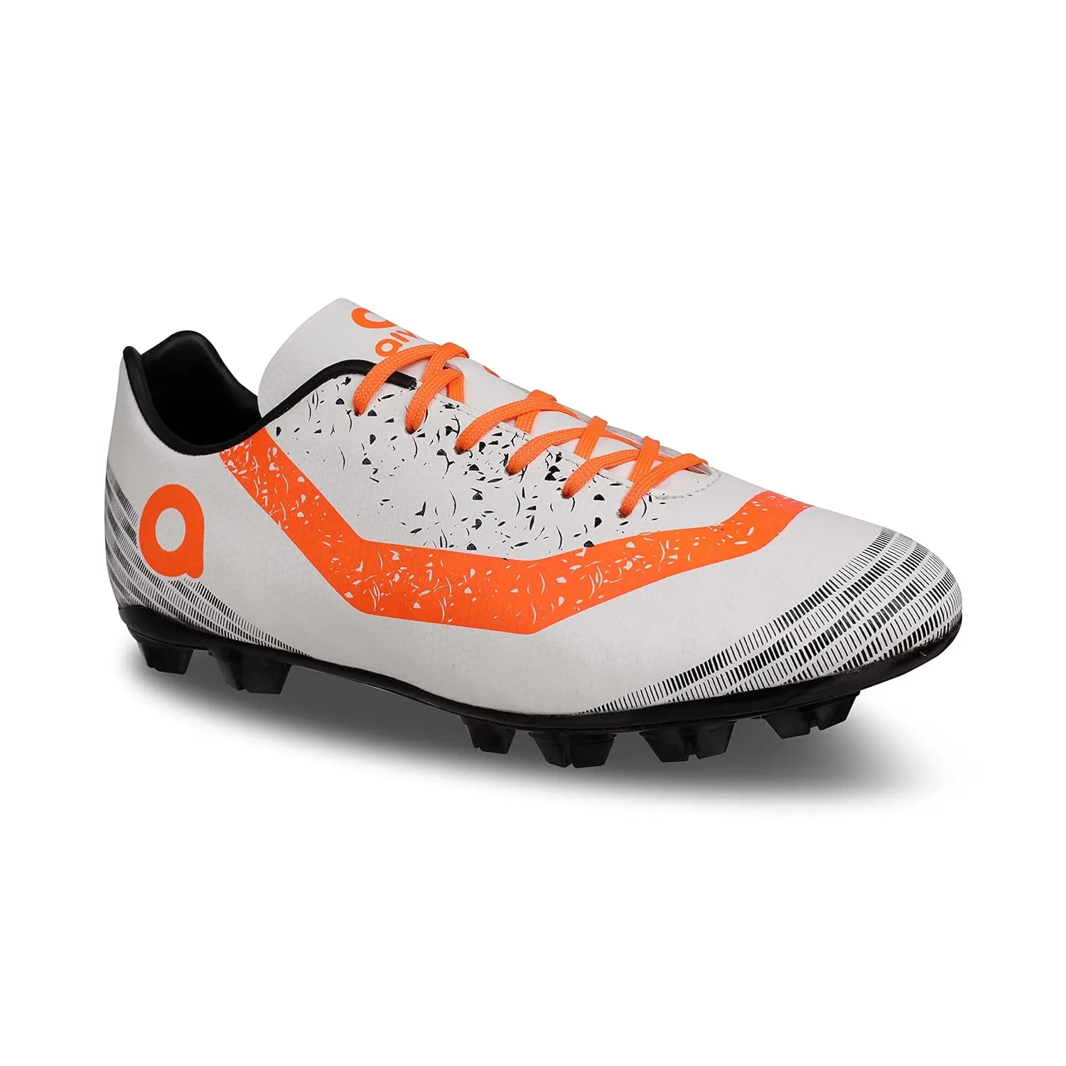 Uplift Football Stud Football Shoes For Men (White | Orange)