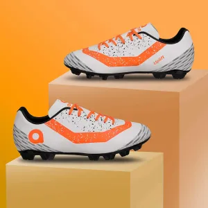 Uplift Football Stud Football Shoes For Men (White | Orange)