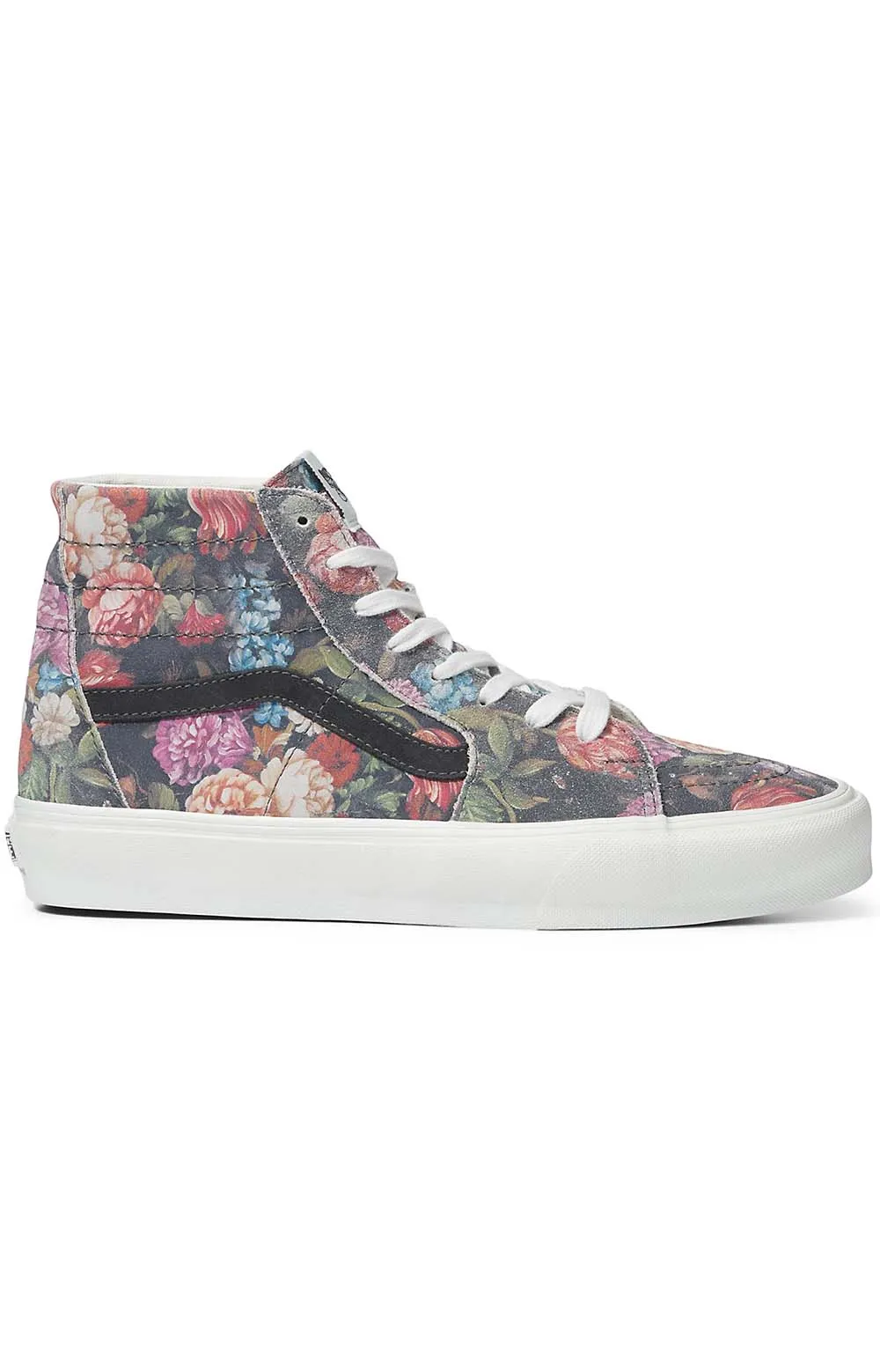 Vans Moody Floral Sk8-Hi Tapered Sneakers - Grey/White