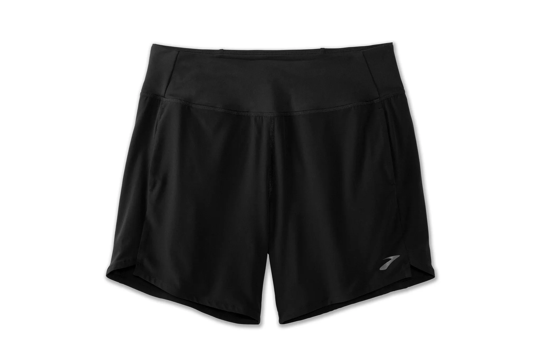 Women's Brooks Chaser 7" Short in Black